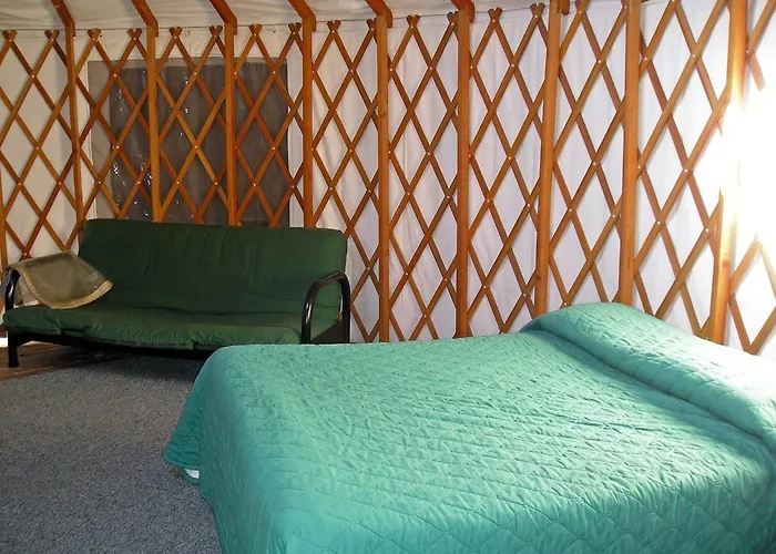 Yosemite Lakes Hillside Yurt 1